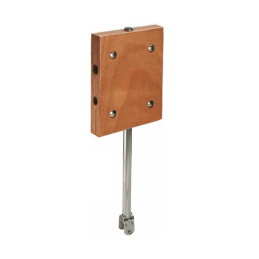 Soporte Motor Madera y Acero Inoxidable