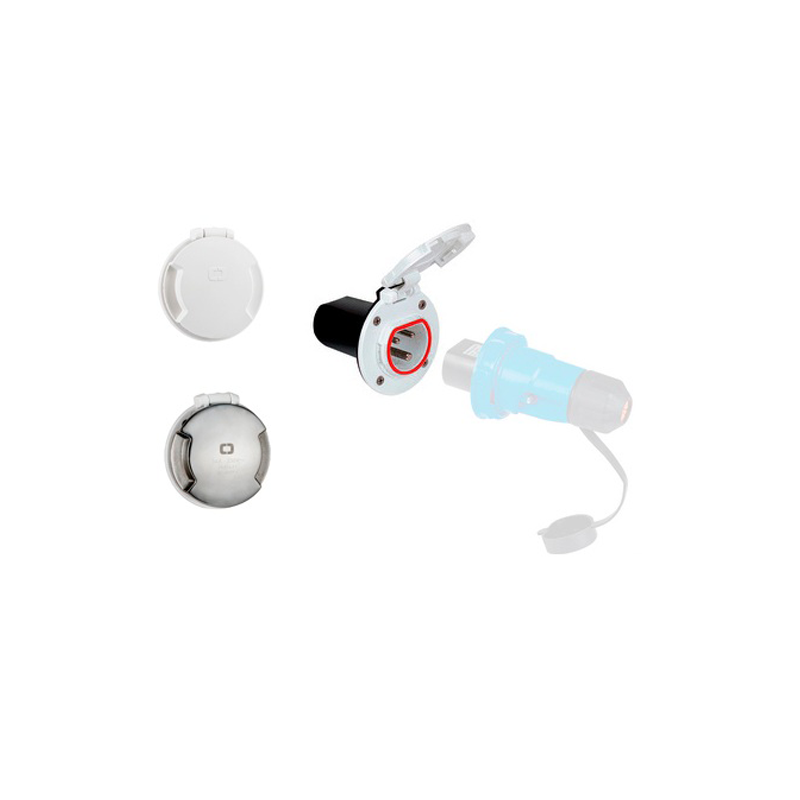 Base Enchufe Cruiser con Tapa (16A)